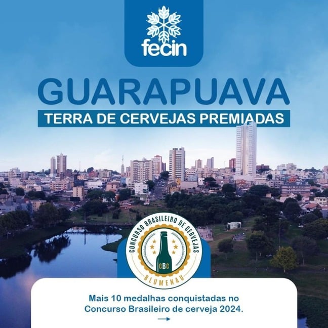 Cervejarias de Guarapuava Recebem Prêmios no Concurso Brasileiro de Cerveja 2024