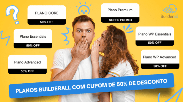 Aproveite Já! Planos Builderall com Cupom de 50% de Desconto para Novos Usuários